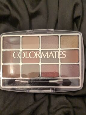Colormates Neutral Eyeshadow Palette - 12-Color Brown & Taupe Shades